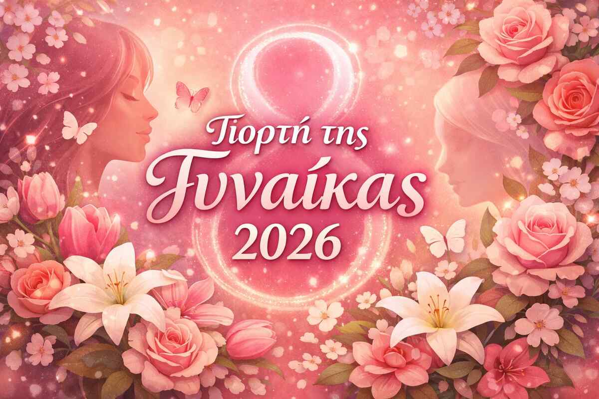 ΠΟΤΕ ΕΙΝΑΙ Η ΓΙΟΡΤΗ ΤΗΣ ΓΥΝΑΙΚΑΣ 2026