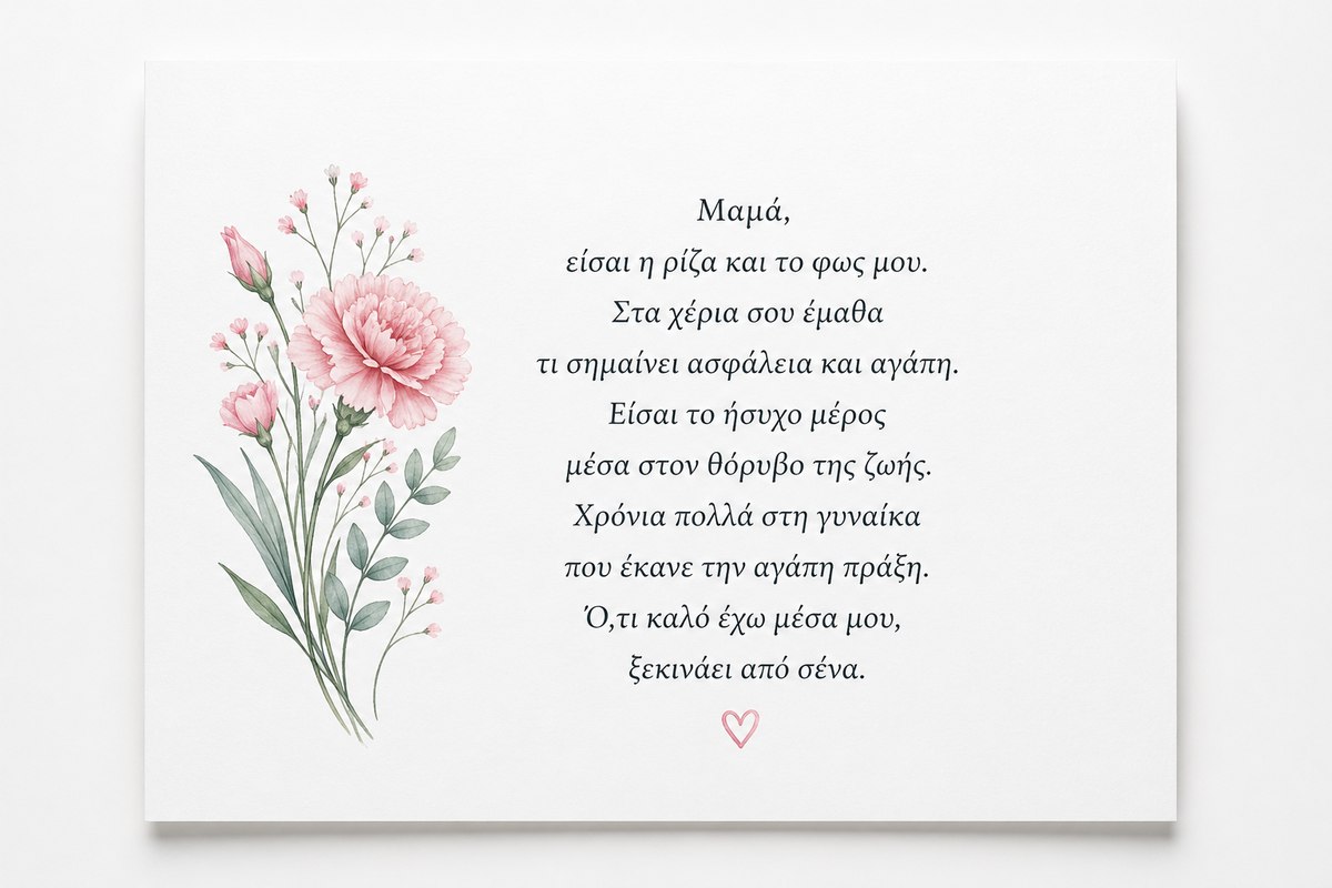 ΕΥΧΕΣ ΓΙΑ ΤΗ ΓΙΟΡΤΗ ΤΗΣ ΓΥΝΑΙΚΑΣ